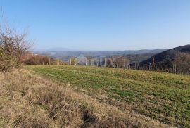 ISTRA, MOTOVUN, KAŠĆERGA - Građevinsko zemljište s građevinskom dozvolom, panoramski pogled!, Pazin - Okolica, Zemljište