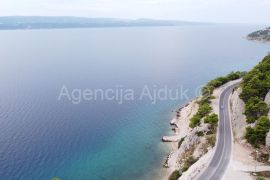 Omiš Lokva Rogoznica 859 m2 blizina mora + pogled, Omiš, Terrain