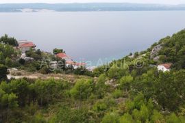 Omiš Lokva Rogoznica 859 m2 blizina mora + pogled, Omiš, Terrain