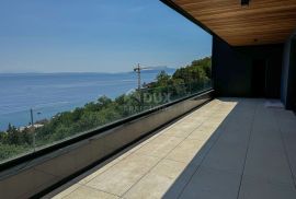 OPATIJA, CENTAR - veliki stan u ekskluzivnoj novogradnji blizu centra Opatije s garažom, panorama, Opatija, Stan