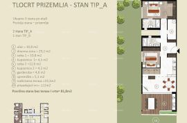 Stan Prodaja stanova u novom rezidencijalnom projektu u izgradnji, Novigrad!, Novigrad, Flat