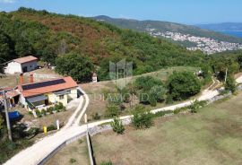 Labin, okolica, kuća s pogledom na more, Labin, Σπίτι