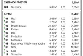 Samobor, Domaslovec, Novogradnja, četverosoban stan NKP 91 m2, Διαμέρισμα