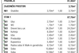 Samobor, Domaslovec, Novogradnja, četverosoban stan NKP 103 m2, شقة