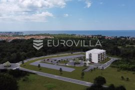 Istra, Poreč - jednosoban stan u prizemlju moderne novogradnje NKP 53m2, Poreč, Appartamento