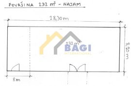 Buzin skladište 232m2, Zagreb, Propriété commerciale