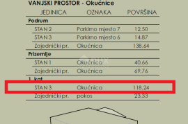 COSTABELLA, BIVIO, KANTRIDA - eksluzivan stan 43,44m2, 1.kat, 100m od mora, prekrasan pogled + okućnica 118m2 - STAN 3, Rijeka, Appartement