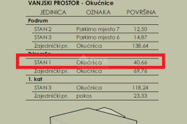 COSTABELLA, BIVIO, KANTRIDA - eksluzivan stan 101,87m2 prizemlje, 100m od mora, prekrasan pogled + okućnica 40m2- STAN 1, Rijeka, شقة