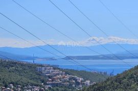 MARINIĆI, VIŠKOVO, STUPARI- građevinsko zemljište 650m2 s pogledom na more za obiteljsku kuću, Viškovo, Terreno