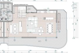 OPATIJA, CENTAR- dvoetažni penthouse 433m2 s panoramskim pogledom na more i krovnom terasom S2, Opatija, Appartement