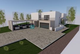 VODICE, novo, moderna atraktivna vila, bazen, sauna, garaža, Roh-Bau faza, Vodice, Casa