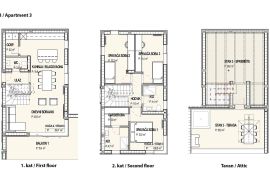 OPATIJA, stan 3S+DB s pogledom na more, u novogradnji (K2/S3), Opatija, شقة