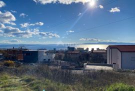 RIJEKA, TRSAT - GRAĐEVINSKO ZEMLJIŠTE S POGLEDOM NA MORE ZA OBITELJSKU KUĆU NA ODLIČNOJ LOKACIJI!!! PRILIKA!!!, Rijeka, Tierra