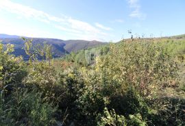 Labin okolica, građevinsko zemljište, pogled na more, Labin, Land