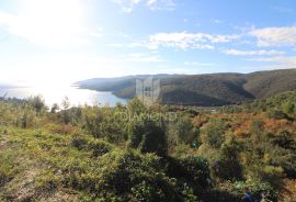 Labin okolica, građevinsko zemljište, pogled na more, Labin, Land