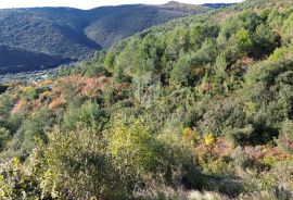 Labin okolica, građevinsko zemljište, pogled na more, Labin, Land