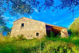 HUM - ISTRA, kuća za obnovu sa zemljištem, Buzet, Terreno