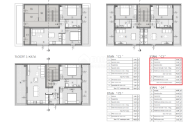 ISTRA, PULA - 1SS+DB U NOVOGRADNJI, Pula, Daire