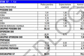 ZADAR, ZATON - Kvalitetna novogradnja s podnim grijanjem u Zatonu! S7, Nin, Appartement