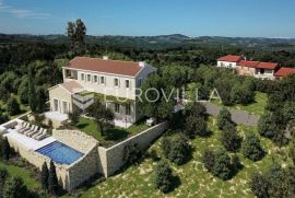 Nova Vas okolica, vila 270 m2, zemljište 1009 m2, bazen, pogled na more, Brtonigla, Casa