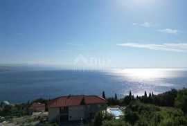 OPATIJA, CENTAR - zemljište 929m2 za vilu s bazenom s građevinskom dozvolom, centar Opatije, panoramski pogled, Opatija, Zemljište