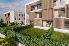 Istra, Labin - prekrasni penthouse u urbanoj villi, A7 2. kat, NKP 112.15 m2 - pogled na more, Labin, Apartamento