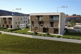 Istra, Labin - prekrasni penthouse u urbanoj villi, A7 2. kat, NKP 112.15 m2 - pogled na more, Labin, Apartamento