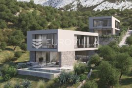 Makarska, Veliko Brdo, moderna vila s bazenom, Makarska, Maison