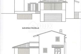 OPATIJA, LOVRAN- 4 građevinska zemljišta 5900m2 S GRAĐEVNIM DOZVOLAMA!!! i s pogledom na more za obiteljsku kuću/ villu/ apartmane/ kuće za iznajmljivanje- odmor s bazenom, Lovran, Arazi