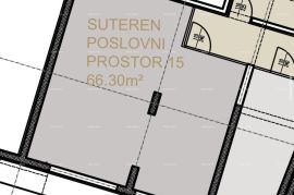 Poslovni prostor Prodaja poslovnog prostora u novom poslovno - stambenom projektu, Poreč PP15, Poreč, Ticari emlak