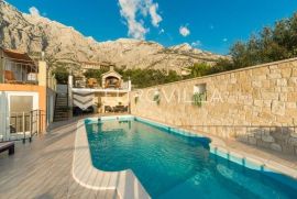 Makarska, Veliko Brdo, prekrasna apartmanska kuća s bazenom, Makarska, بيت