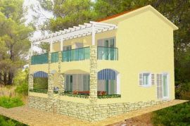 Nerezine, otok Lošinj - atraktivno građevinsko zemljište 567 m2, Mali Lošinj, Tierra