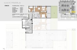 Labin, centar - novogradnja 2S+DB, 56 m2, Labin, Kвартира