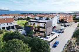 Krk, Otok Krk- Penthouse 115m2 s pogledom na more, Krk, Appartamento