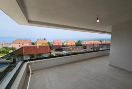 Malinska - apartman u izgradnji 80m2, pogled more, Malinska-Dubašnica, Διαμέρισμα