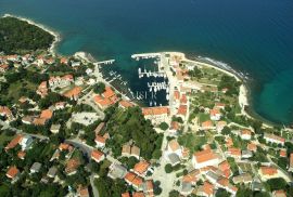 Nerezine, otok Lošinj - atraktivno zemljište s projektom i pogledom na more, Mali Lošinj, Land