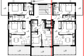 Medulin – Stan 2S+DB na 1. katu, 100 m od mora (43/6), Medulin, Kвартира