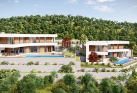 Mošćenička Draga - zemljište s projektom, 957 m2, Mošćenička Draga, Terra