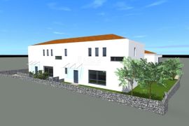 Otok Krk, Malinska - dvojna kuća sa bazenom 180m2, Malinska-Dubašnica, Maison