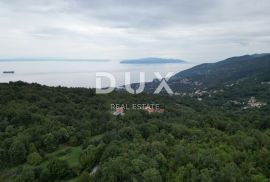 OPATIJA, VEPRINAC- zemljište 6700m2 s prekrasnim pogledom na more za planinarski dom, sportsko - rekreacijske- turističke  namjene, Opatija - Okolica, Γη