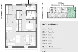 Opatija, Volosko- Stan sa pogledom na more i otoke, Opatija, Appartement