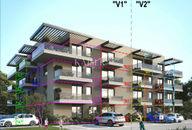 Istra, Poreč - Vabriga, stan V2-B1 u novogradnji 68,84 m2,lift, Poreč, Appartement