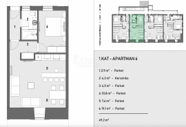 Opatija- stan u Resortu sa pogledom na more, Opatija, Apartamento