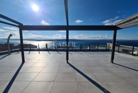 Crikvenica, Dramalj - Luksuzni penthouse sa garažom i panoramskim pogledom na more, Crikvenica, Kвартира