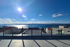 Crikvenica, Dramalj - Luksuzni penthouse sa garažom i panoramskim pogledom na more, Crikvenica, Kвартира