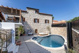 Otok Krk, Risika - luksuzna villa sa bazenom, Vrbnik, Famiglia