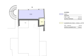 Opatija – Nezavršen stan 1S+DB se zasebnim apartmanom i fantastičnim pogledom, Opatija, Flat