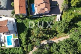 OPATIJA, LOVRAN, IKA- građevinsko zemljište 750m2 s pogledom na more, Opatija - Okolica, Tierra