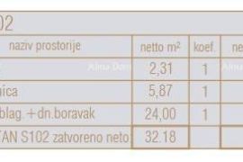 Stan Prodaja garsonijere u novom stambeno-poslovnom objektu – S102, Poreč!, Poreč, Flat