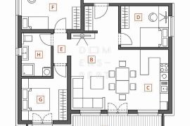 Dugo Selo - Centar, Komforan četverosoban stan na 1. katu, 100 m², Dugo Selo, Dugo Selo, Διαμέρισμα